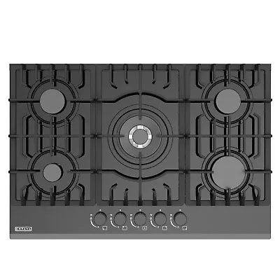 Empava 30 In. Gas Stove Cooktop 5 Burners Tempered Glass 30GC26 • $517.78