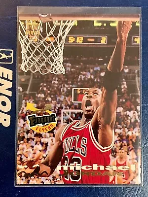 Michael Jordan 1993-94 Stadium Club Frequent Flyer #18 Basketball  • $4.24