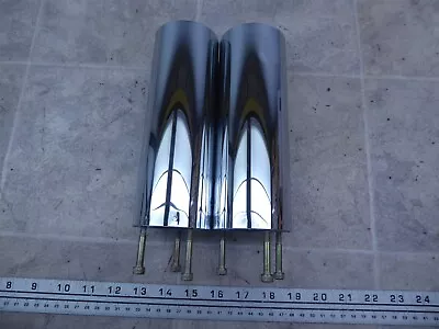 $27.49 • Buy 2005 Yamaha XVS650 V Star Y507-3) Chrome Lower Front Fork Trims Covers Set 