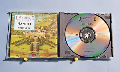 Handel Water Music - Bath Festival Orchestra – Yehudi Menuhin - 1995 18 Track Cd • £1.99