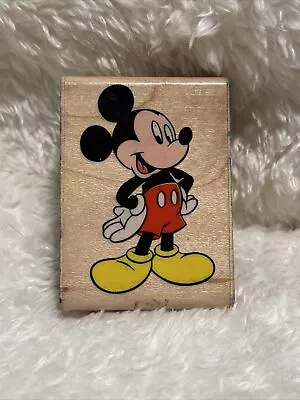 Rubber Stampede Craft Stamp Mickey Mouse Disney Cartoon Character Standing 392D • $8.49