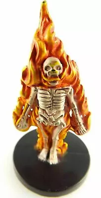 $8.99 • Buy Burning Skeleton - Deathknell - Dungeons & Dragons Miniature (DDM) - #49