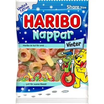 Haribo Pacifiers Winter 170g Classic Swedish Candy • $14.99