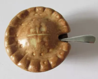 The Mustard Shop Pie Shaped Pot With Spoon • £15
