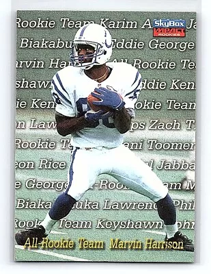 1998 Skybox Impact Rookie Team Marvin Harrison Indianapolis Colts #4 • $2.50