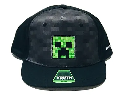 Minecraft Creeper Boys Baseball Cap Hat Youth Size OSFM • $16.99