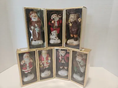 Lot Of 7 Memories Of Santa Collection 1840/67/90/98 And 1914/26/33 • $49.99
