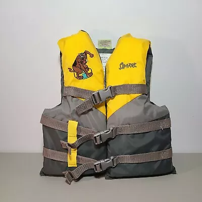 Sterns Youth Scooby Doo Life Jacket Ski Vest 50-90 Ibs 26-29 Chest Boat Safety • $20