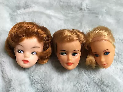 Vintage Doll Heads Barbie Tammy • £45