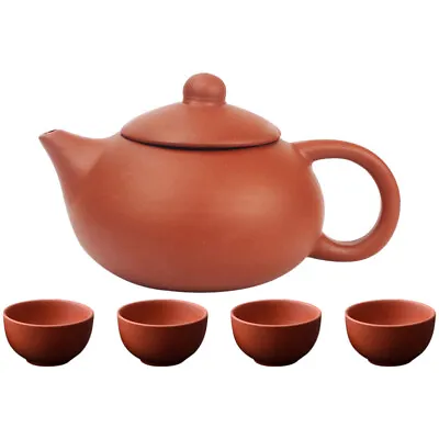 Japanese Style Ceramic Tea Set With 4 Cups For Tea Ceremony And Parties • £13.35
