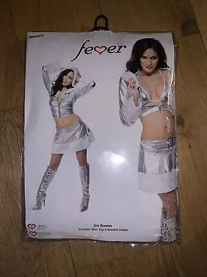 Christmas-Halloween Ice Queen Womens Fancy Dress Outfit Costume Size Small • £9