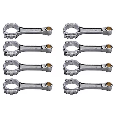 Eagle Sir6200Bblw Sbc L/W 5140 Forged I-Beam Rods 6.200In Connecting Rod SIR I • $481.73