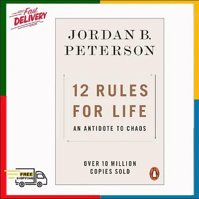 NEW 12 Rules For Life 2019 By Jordan B. Peterson Paperback Book | FREE SHIPPING • $17.89