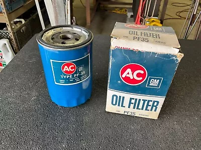 NOS AC PF35 Engine Oil Filter 6438384 Vintage Chevrolet • $34.95