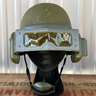 Vintage 1963 REMCO Monkey Division Army Helmet & Visor - Vintage Military Toy • $44.99