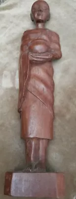 Vintage Wooden Carved Figure • $21