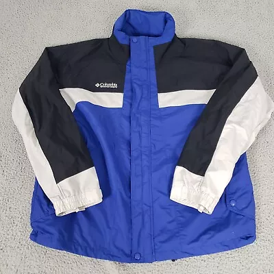 VINTAGE Columbia Jacket Men Extra Large Blue Outdoors  Ski Core Interchange XL • $7