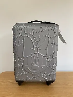 Disney Minnie Mouse Travel Luggage Carry On Wheeled Cabin Size Suitcase Primark • £59.99