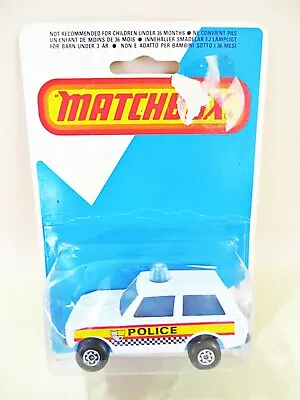 Matchbox Superfast Mb20 'range Rover Police Patrol' 20. Mib/boxed/blister/carded • £22.99