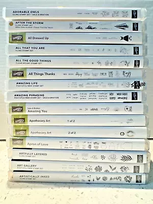STAMPIN’UP! 100’s Of Sets To Choose From • $12