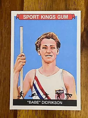 2024 Sport King Gum Mini Babe Didrikson #173 Track & Field • $2.25