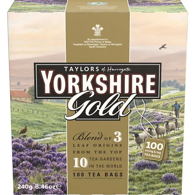 Taylors Of Harrogate Yorkshire Tea Gold Tea Bags 100 Pack • $18