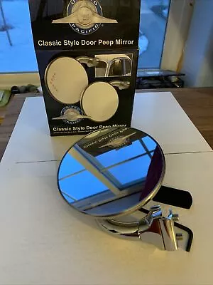 4” Peep Mirror Hot Rod • $18
