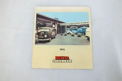 Vintage 1995 Brekina Volkswagen Calendar VW Bus Barndoor Panel Commercial Ads • $50