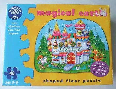 £1.50 • Buy Fab Brightly Coloured Childs ‘MAGICAL CASTLE’ 40 Piece Jigsaw From Orchard Toys