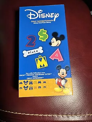 MICKEY And Friends CRICUT Cartridge Disney Mickey Font • $15.99