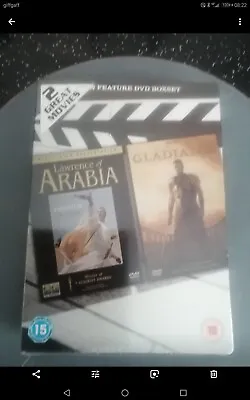 Lawrence Of Arabia/Gladiator  Boxset (Dvd 2000) Brand New. Cert 15. • £7