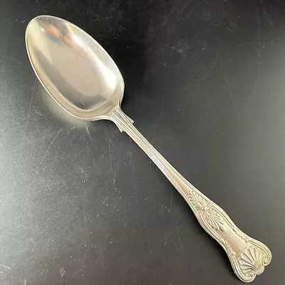 Mappin & Webb Kings Pattern Silver Plated Table Serving Spoon Royal Engineers • £9.99