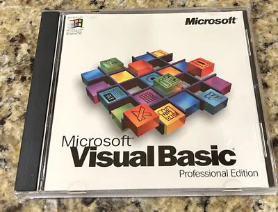 MICROSOFT Visual Studio 4.0 Professional Edition Discs W/CD Key VERSION 4.0 • $69.99