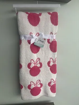 Disney Minnie Mouse Valentine’s SUPER SOFT Reversible Throw Blanket 50” X 60” • £120.63