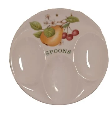 £5 • Buy St Michael M&s Marks & Spencer Ashberry Triple Spoon Rest
