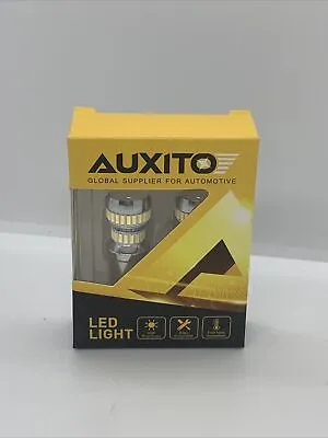 AUXITO 1156 7506 P21W BA15S LED Turn Signal Reverse Light 2pack Parking DRL Bulb • $9