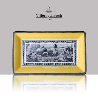 VILLEROY & BOCH AUDUN Rectangular Plate 32cm X 19cm X H2.5cm • $160