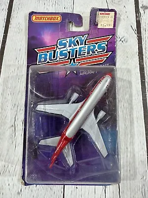 VINTAGE 1988 MATCHBOX SKY BUSTERS SB20 DC10 Aero Mexico Diecast Aircraft NIB • $16.95