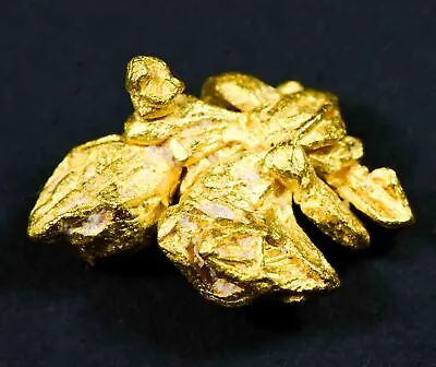 #9 Brazil Crystalline Natural Gold Nugget 5.67 Grams • $1434.23