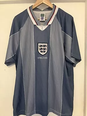 England Euro 1996 Away Football Shirt Mens Umbro Large Vintage And Original XXL • £19.50