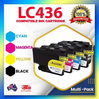 $27.90 • Buy Non-OEM Ink LC-436 For Brother MFC-J4440DW J4540DW J5955DW J6555DW MFCJ4340DW XL