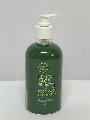 Paul Mitchell Tea Tree Lemon Sage Energizing Body Wash Gel 8.5 Oz • $18