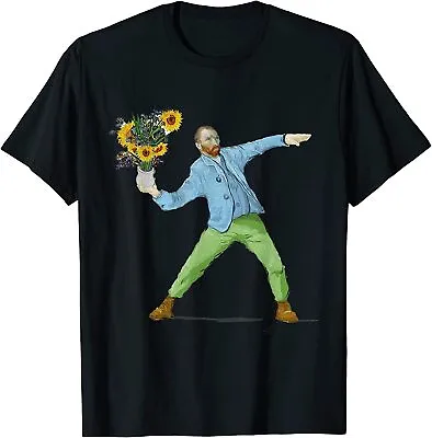 NEW Funny Van Gogh Let It Gogh Van Gogh Van Gogh Art Painting T-Shirt • $21.99