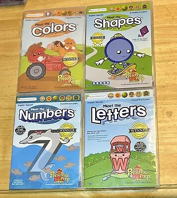Meet The Letters Meet The Numbers Meet The Shapes Meet The Colors • $9.95