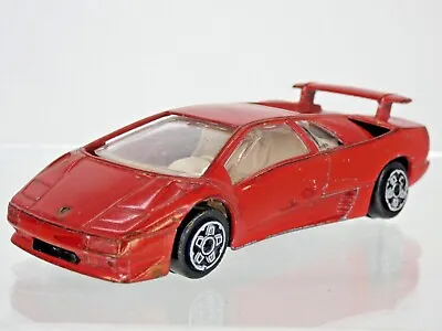 £8.49 • Buy Burago Lamborghini Diablo 1/43 Red Toy Model Sports Car Collectible Vintage