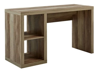 $109 • Buy Cube Storage Office Desk, Weathered