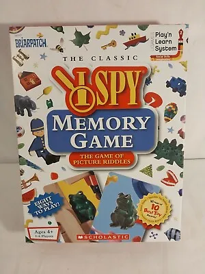 I Spy Memory Game Picture Riddles Scholastic Cards Home School Kids Complete C11 • $14.95