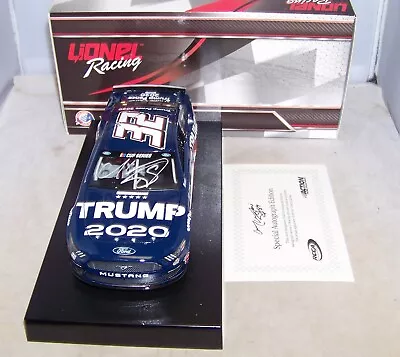 1:24 Action 2020 #32 Trump Pence 2020 Mustang Autographed Corey Lajoie 1/180 Nib • $129.32