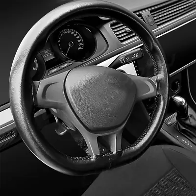 14 -15  Steering Wheel Cover Universal Auto Car Non-slip Leather • $14.99