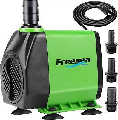 Fountain Submersible Water Pump Adjustable Pond Tank Waterfall Hydroponics 45W • $39.45